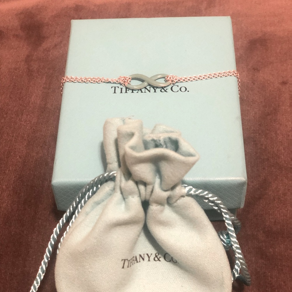 Rare Tiffany and Co. Infinity Bracelet